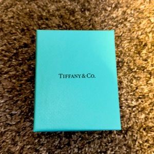 Tiffany & Co. jewelry box.